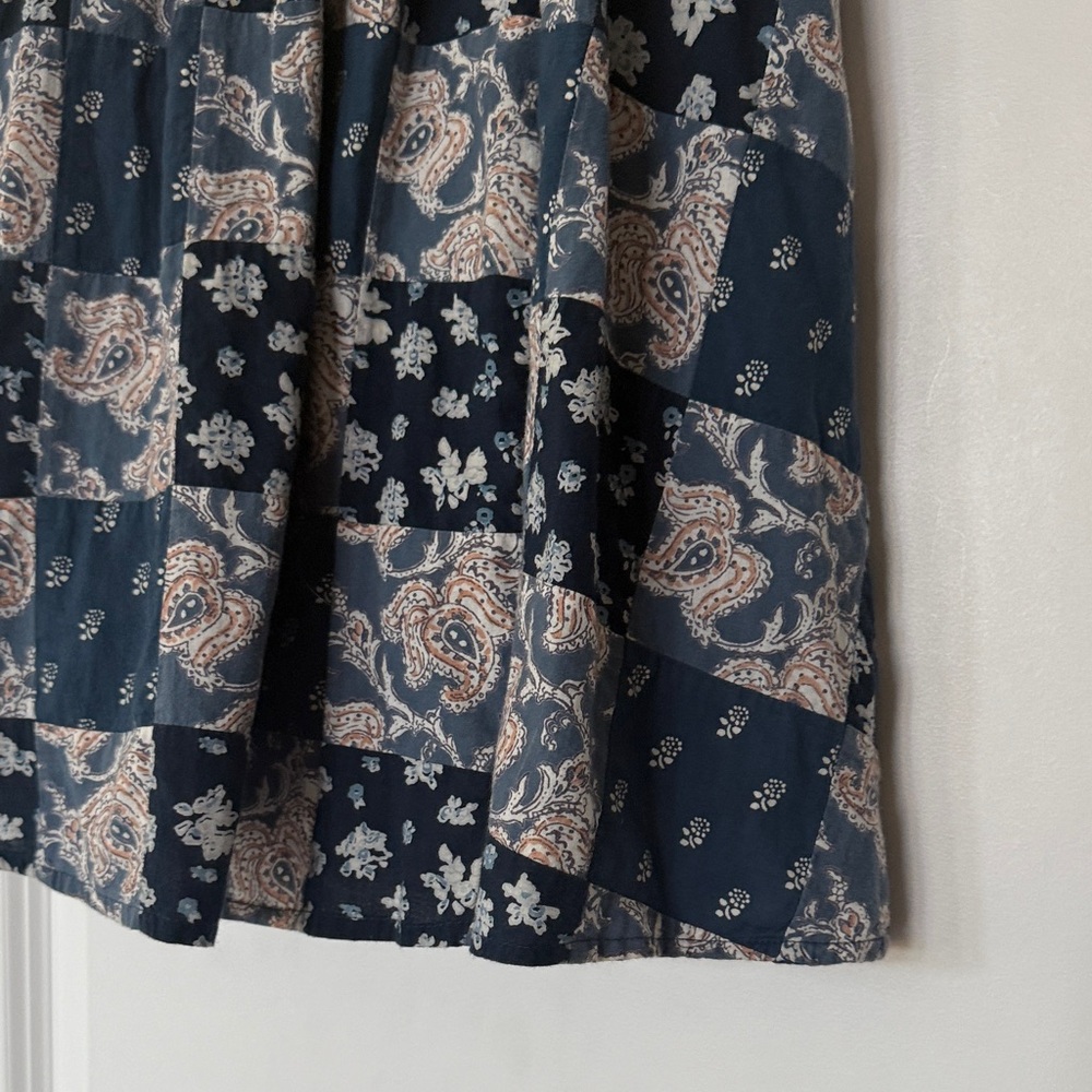 Roller Rabbit Blue Paisley patchwork Dress - Picture 5 of 7